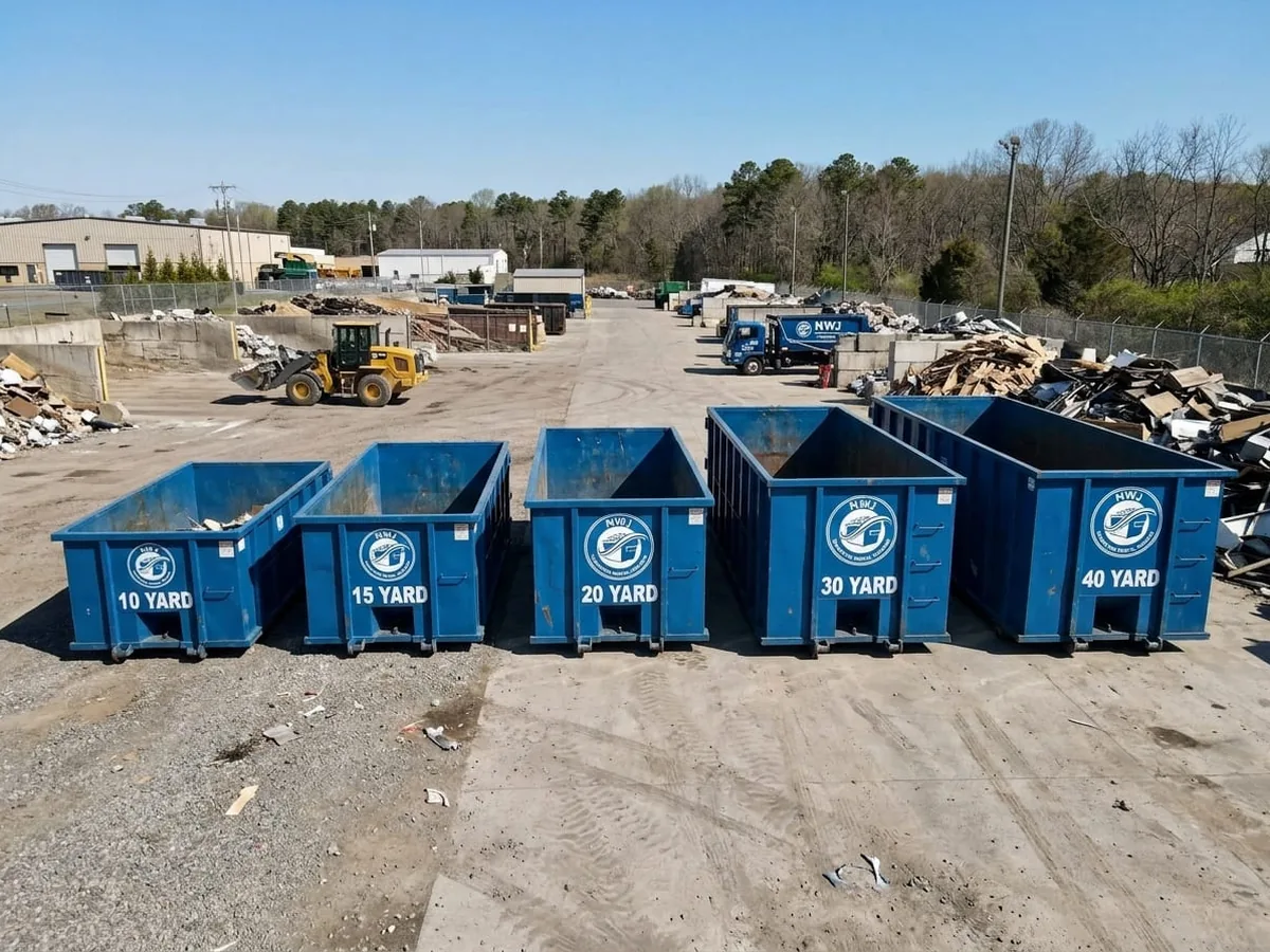 Roll-off dumpster sizes available in Newark, NJ